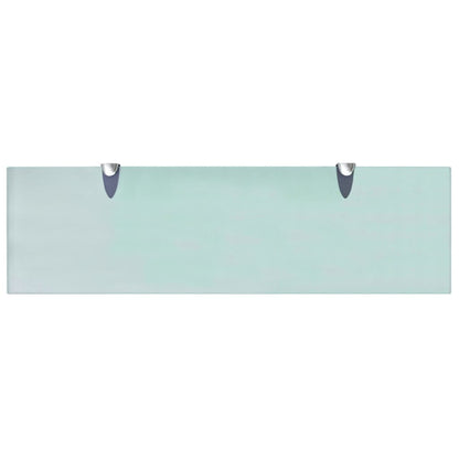 Mensole Galleggianti 2 pz in Vetro 70x20 cm 8 mm