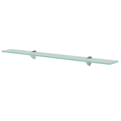 Mensole Galleggianti 2 pz in Vetro 80x20 cm 8 mm