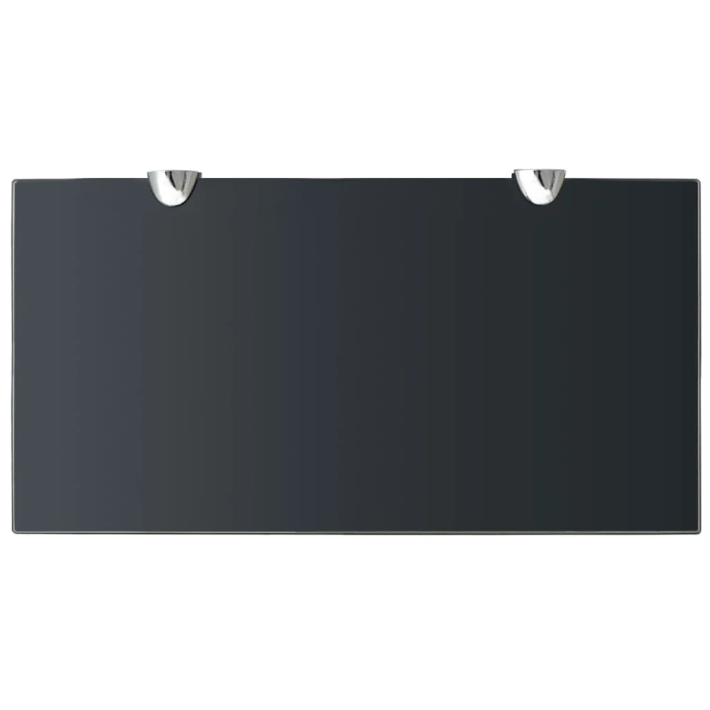 Mensole Galleggianti 2 pz in Vetro 40x20 cm 8 mm