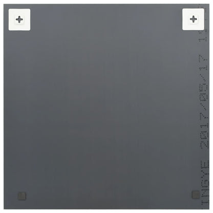 Specchi da Parete 2 pz 50x50 cm Quadrati in Vetro