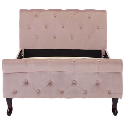 Giroletto Rosa in Velluto 90x200 cm