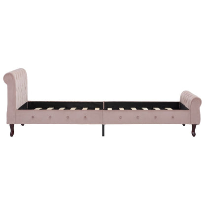 Giroletto Rosa in Velluto 100x200 cm