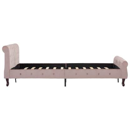 Giroletto Rosa in Velluto 120x200 cm