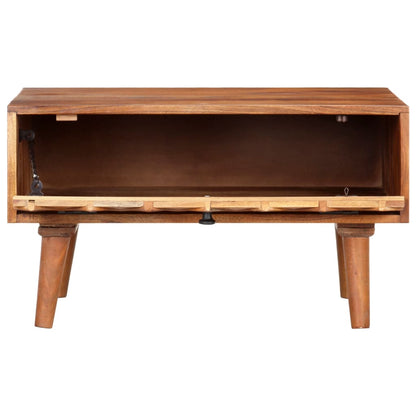 Tavolino da CaffÃ¨ 68x68x38 cm in Legno Massello di Acacia