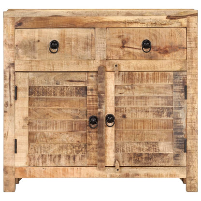 Credenza 70x30x68 cm in Legno Massello di Mango