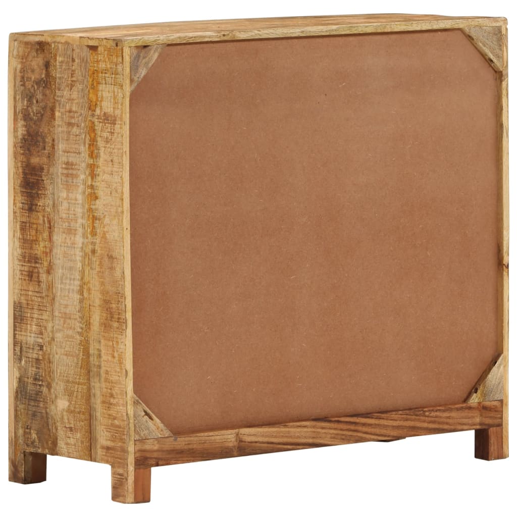 Credenza 70x30x68 cm in Legno Massello di Mango