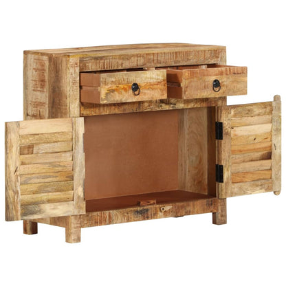 Credenza 70x30x68 cm in Legno Massello di Mango