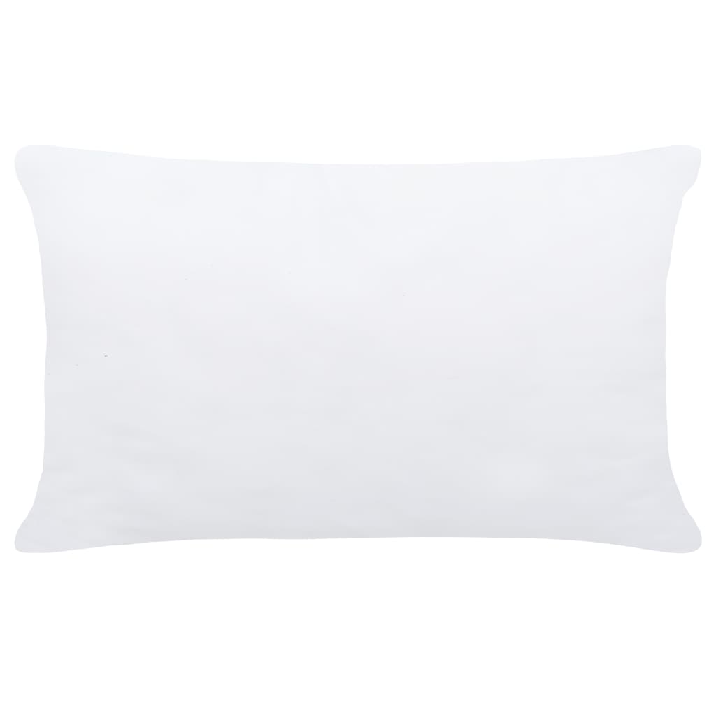 Imbottitura per Cuscini 2 pz 60x40 cm Bianco