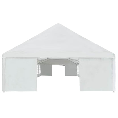 Tendone per Feste in PE 6x16 m Bianco