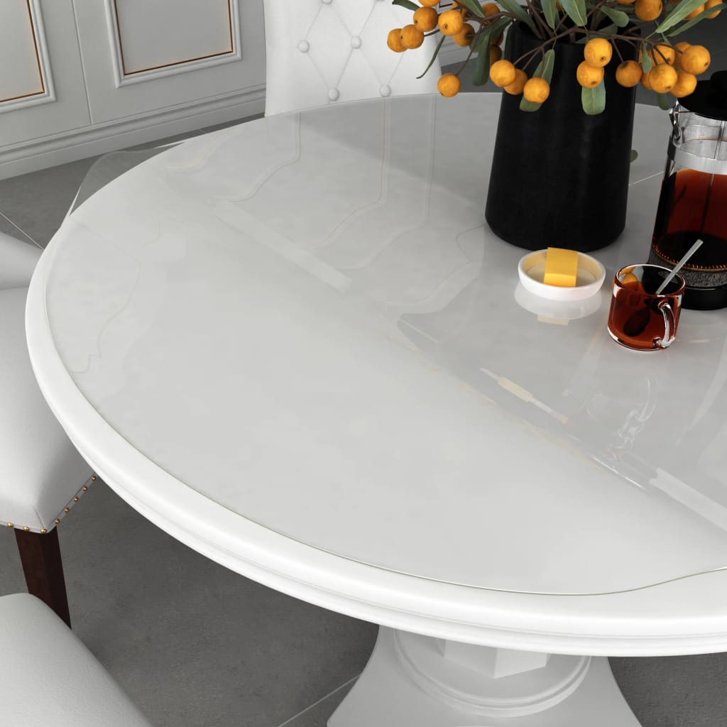 Protezione Tavolo Trasparente Ã˜ 90 cm 2 mm in PVC