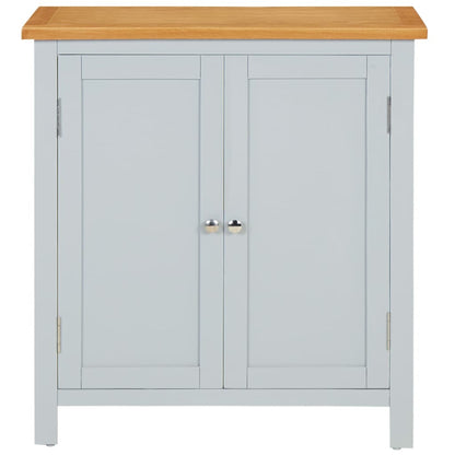 Credenza 70x35x75 cm in Legno Massello di Rovere