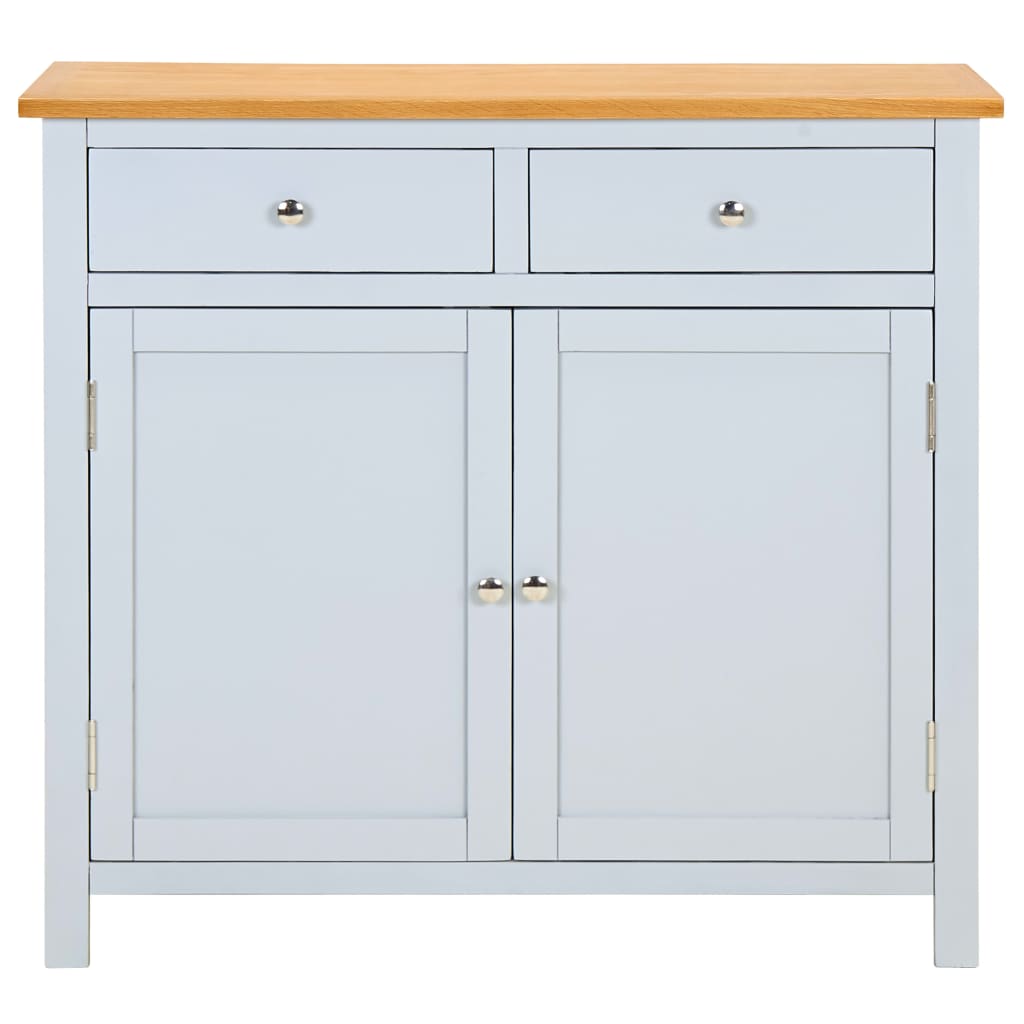 Credenza 90x33,5x83 cm in Massello di Rovere