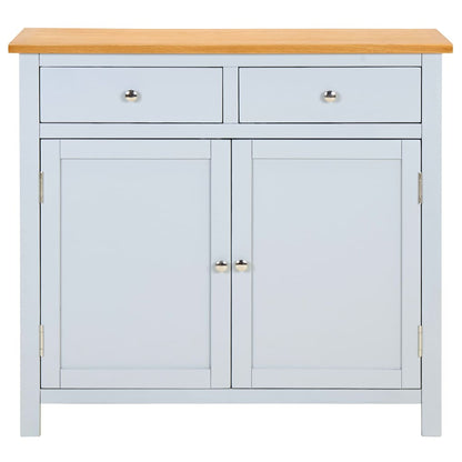 Credenza 90x33,5x83 cm in Massello di Rovere
