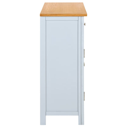 Credenza 90x33,5x83 cm in Massello di Rovere