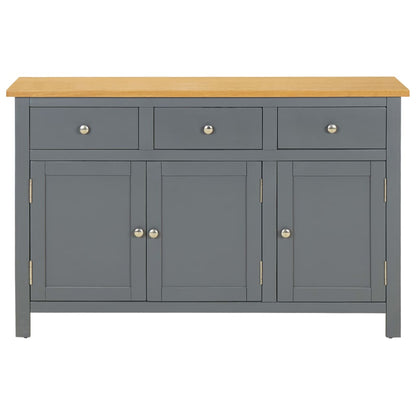 Credenza 110x33,5x70 cm in Legno Massello di Rovere