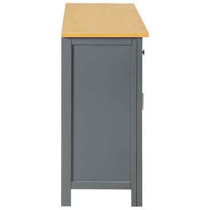 Credenza 110x33,5x70 cm in Legno Massello di Rovere