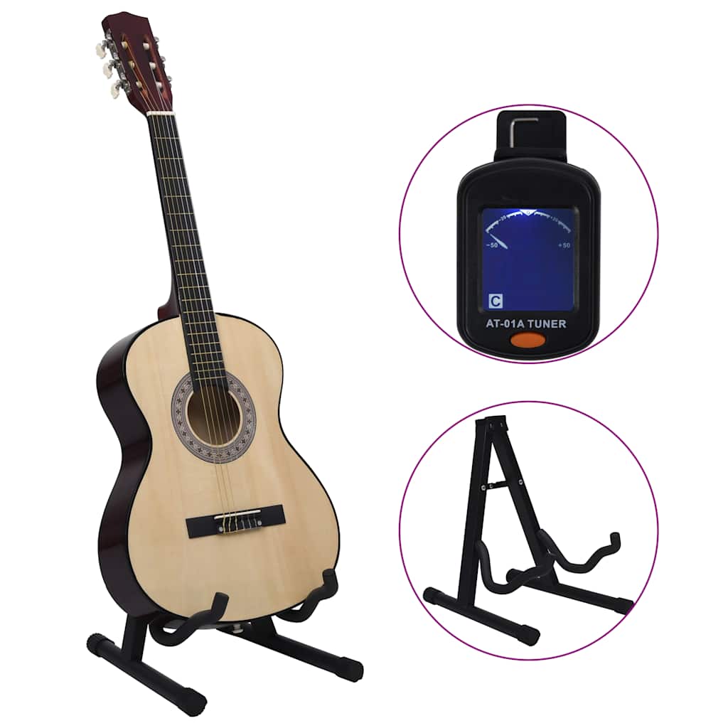 Set Chitarra Classica per Principianti 12 pz 4/4 39"