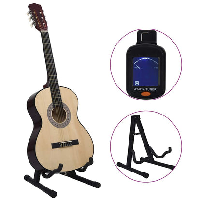 Set Chitarra Classica per Principianti 12 pz 4/4 39"
