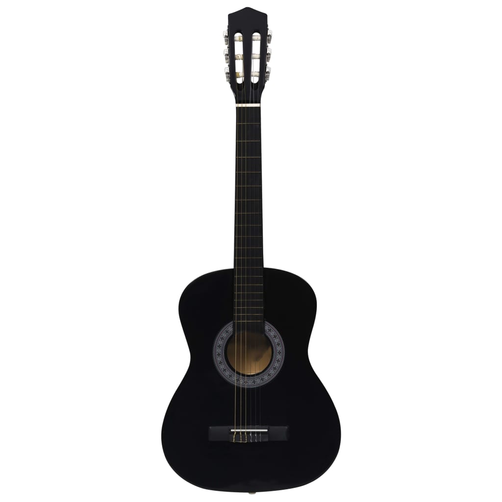 Chitarra Classica per Principianti e Bambini Nera 3/4 36"