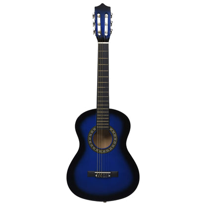 Chitarra Classica per Principianti e Bambini Blu 1/2 34"