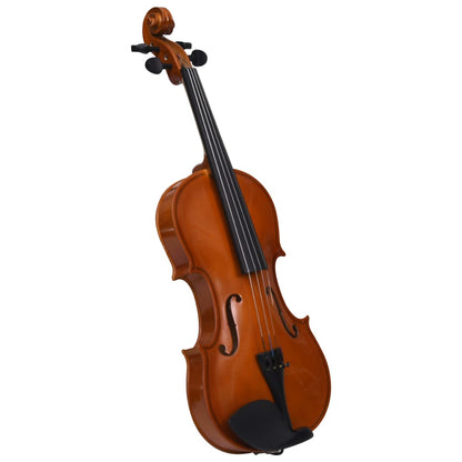 Set Completo Violino con Arco e Mentoniera Naturale 4/4