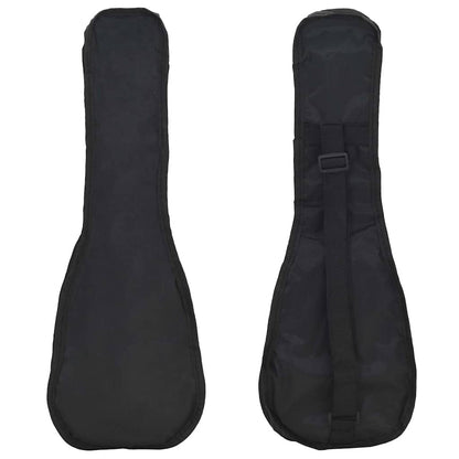 Set Ukulele Soprano con Borsa per Bambini Legno Naturale 23"