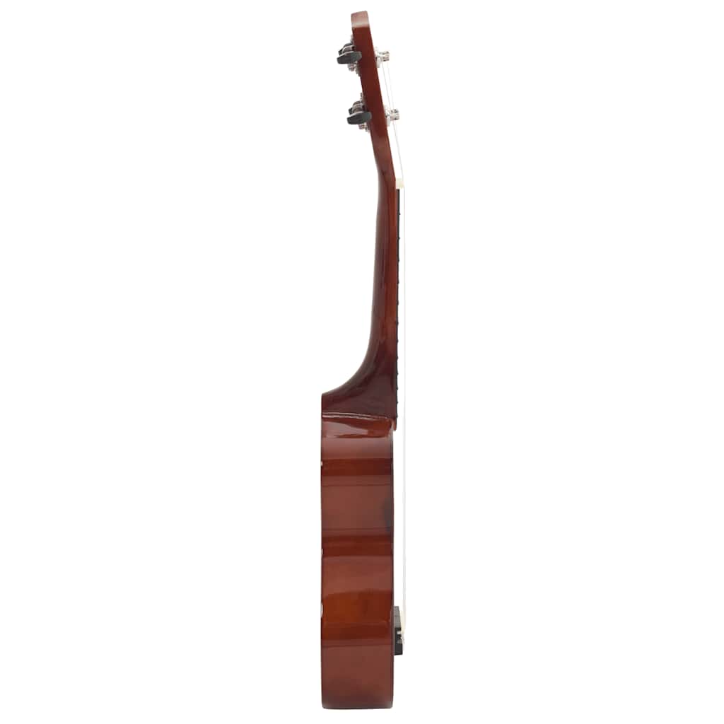 Set Ukulele Soprano con Borsa per Bambini Legno Naturale 23"