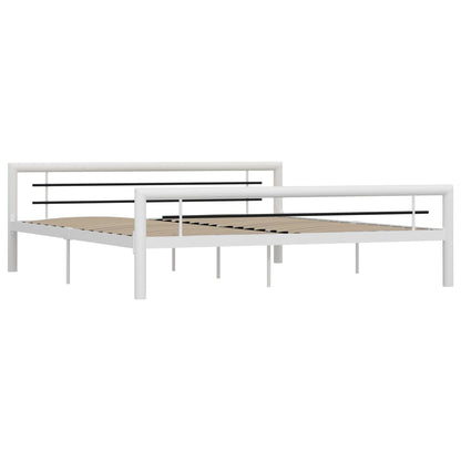 Giroletto Bianco e Nero in Metallo 180x200 cm