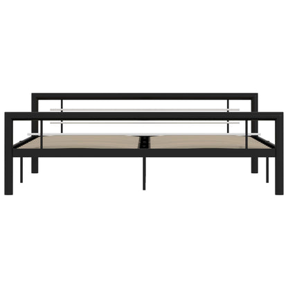 Giroletto Nero e Bianco in Metallo 180x200 cm