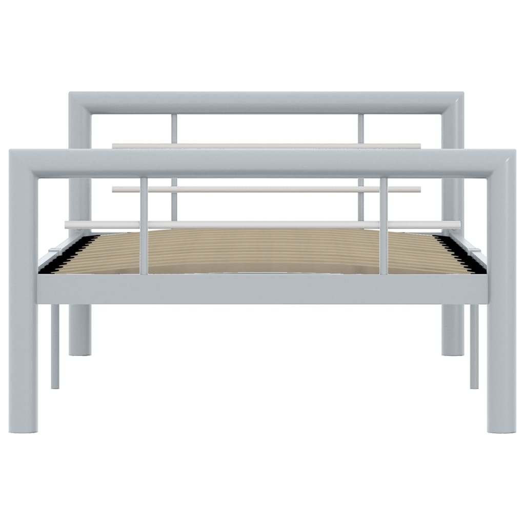 Giroletto Grigio e Bianco in Metallo 100x200 cm