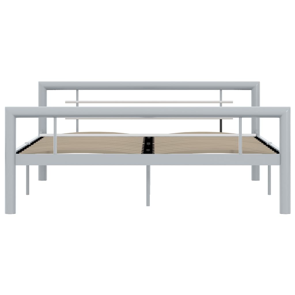 Giroletto Grigio e Bianco in Metallo 120x200 cm