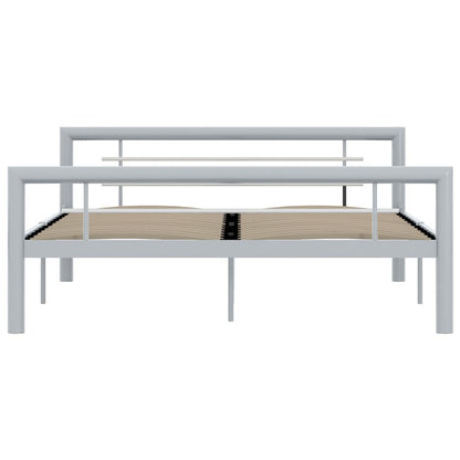 Giroletto Grigio e Bianco in Metallo 120x200 cm