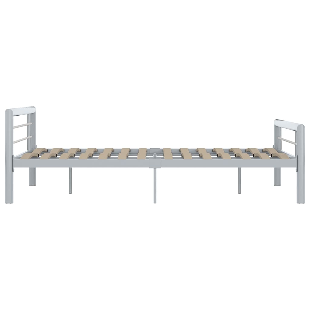 Giroletto Grigio e Bianco in Metallo 140x200 cm
