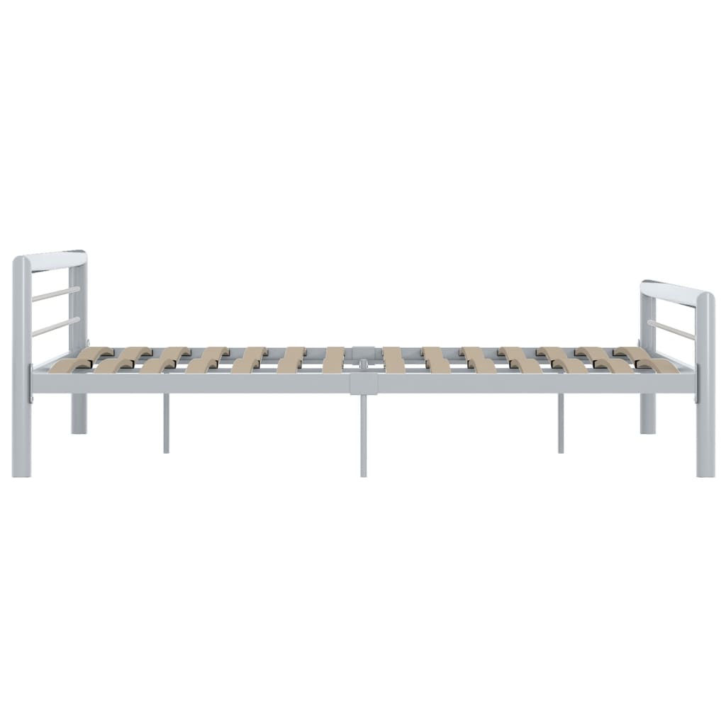 Giroletto Grigio e Bianco in Metallo 180x200 cm