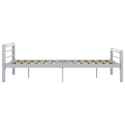 Giroletto Grigio e Bianco in Metallo 180x200 cm