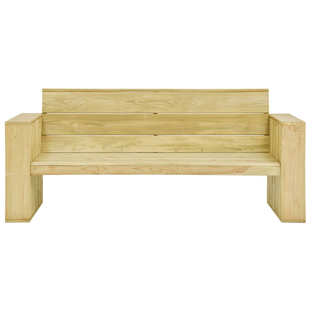 Set Divani da Giardino 5 pz in Legno di Pino Impregnato