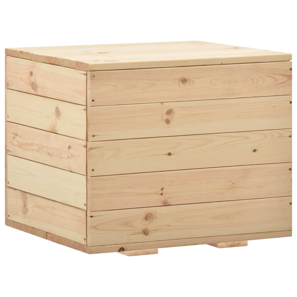 Cassapanca 60x54x50,7 cm in Legno Massello di Pino
