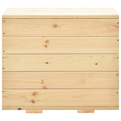 Cassapanca 60x54x50,7 cm in Legno Massello di Pino