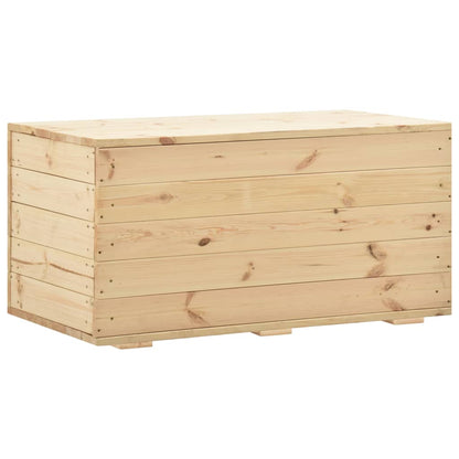Cassapanca 100x54x50,7 cm in Legno Massello di Pino