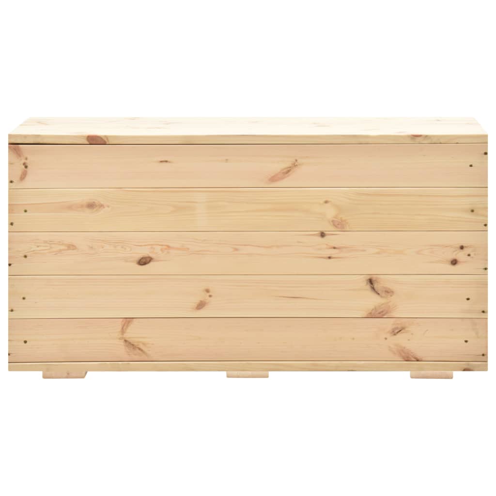 Cassapanca 100x54x50,7 cm in Legno Massello di Pino