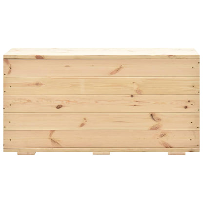 Cassapanca 100x54x50,7 cm in Legno Massello di Pino
