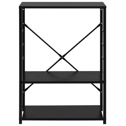 Mobile per Microonde Nero 60x39,6x79,5 cm Legno Multistrato
