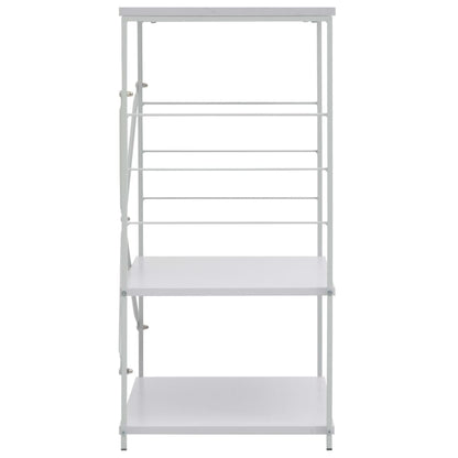 Mobile per Microonde Bianco 60x39,6x79,5 cm Legno Multistrato