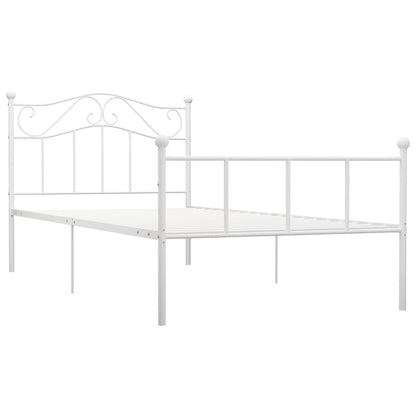Giroletto Bianco in Metallo 90x200 cm