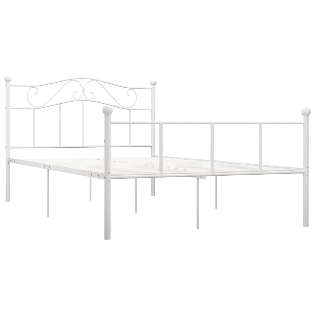 Giroletto Bianco in Metallo 160x200 cm