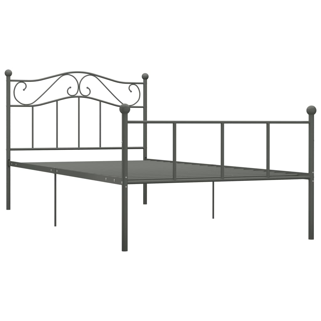Giroletto Grigio in Metallo 100x200 cm