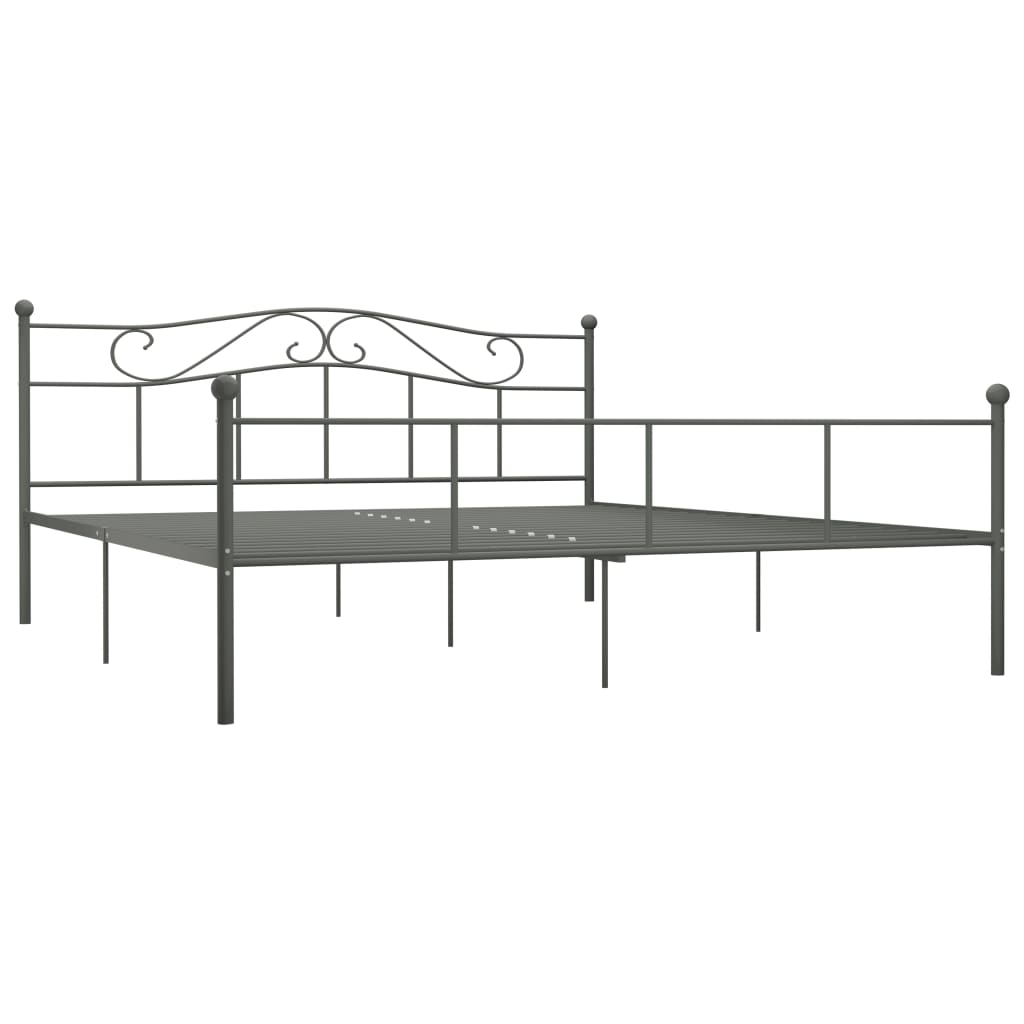 Giroletto Grigio in Metallo 180x200 cm
