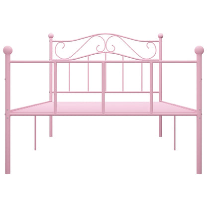 Giroletto Rosa in Metallo 90x200 cm