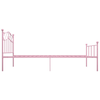 Giroletto Rosa in Metallo 90x200 cm