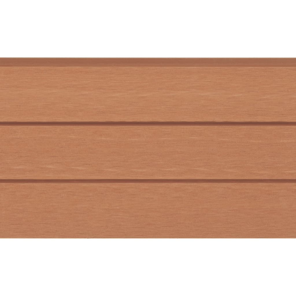 Pannello Recinzione in WPC 180x187cm Marrone